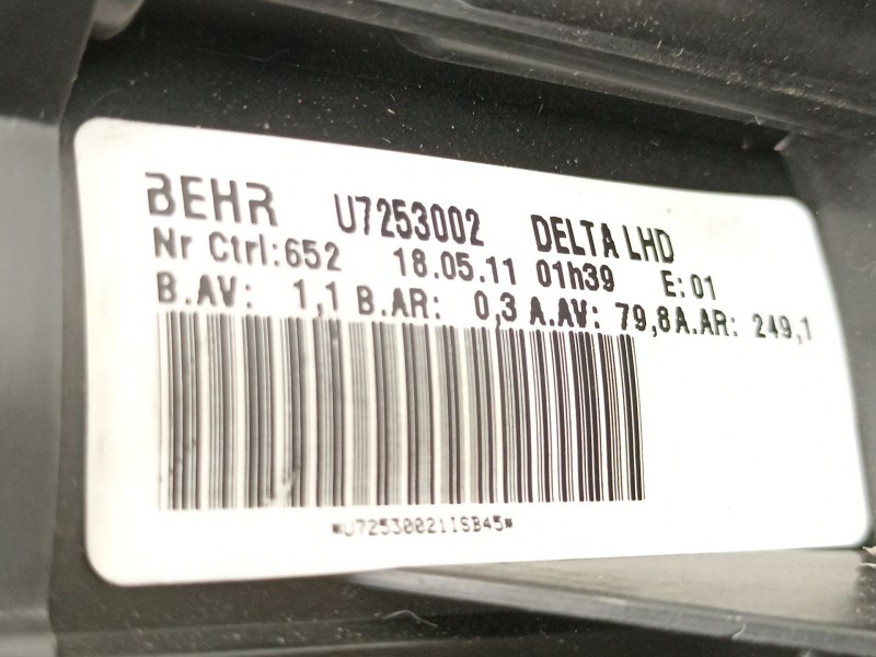 Recambio de motor calefaccion para opel astra j (p10) 1.3 cdti (68) referencia OEM IAM 13276230 U7253002 