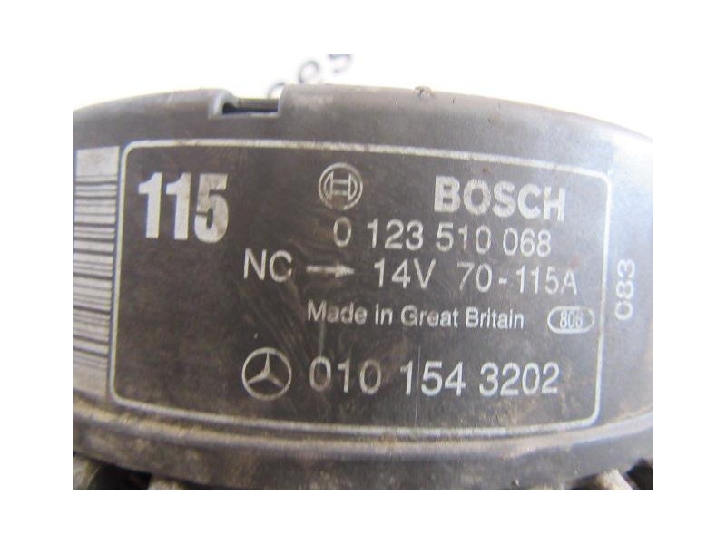 Recambio de alternador : m. benz clk 320 : 3.2 g (217,54cv) [2000] para m. benz clk 320 3.2 g referencia OEM IAM 0123510068  
