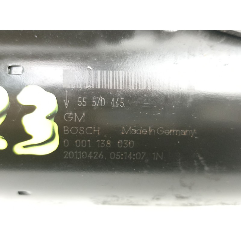Recambio de motor arranque para opel astra j (p10) 1.3 cdti (68) referencia OEM IAM 55570445 0001138030 