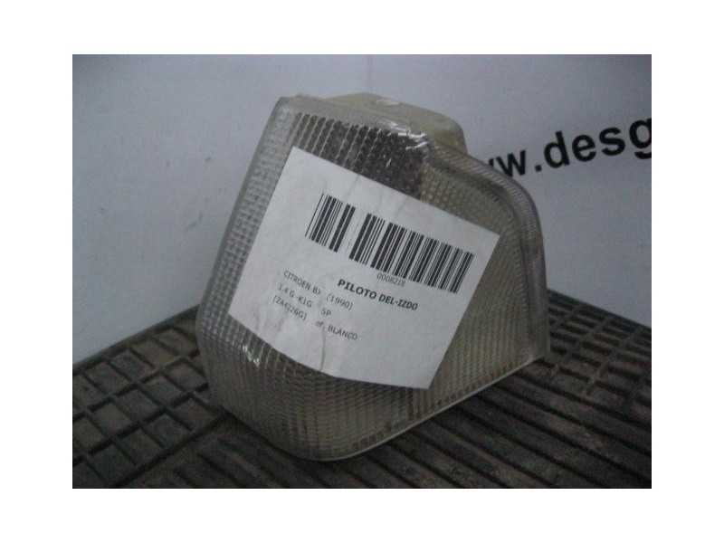 Recambio de piloto del. izq. : citroen bx : 1.4 g -k1g (70,72cv) 5p [1990] para citroen bx 1.4 g -k1g  5p referencia OEM IAM BLA
