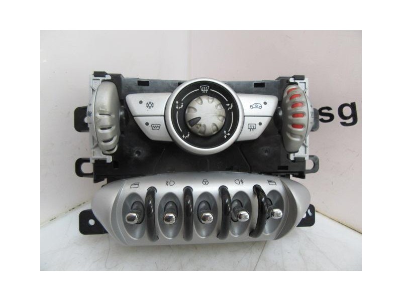 Recambio de mandos calefaccion : mini cooper : 1.6 hdi w16d16(9hz) (110cv) [2008] para mini cooper 1.6 hdi w16d16(9hz) referenci