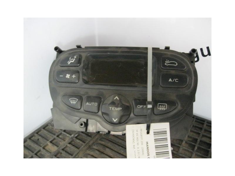 Recambio de mandos calefaccion : peugeot 206 : 3p xs hdi 90 d 2.0 ( rhy ) [2004] para peugeot 206 xs hdi 90 d 2.0 ( rhy ) refere