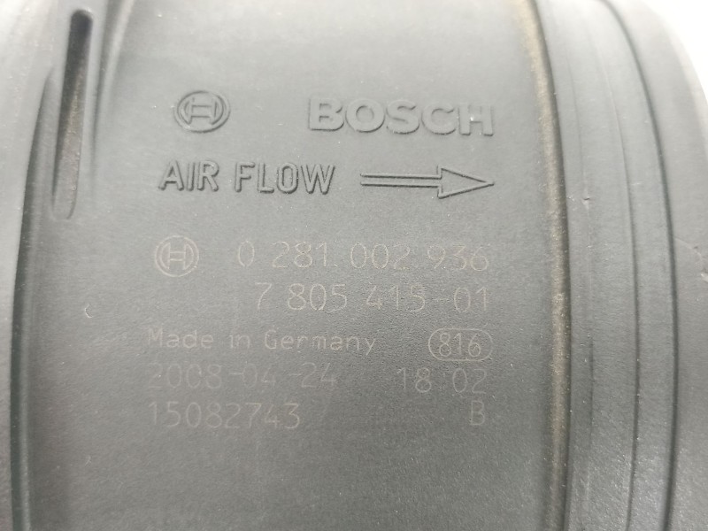 Recambio de caudalimetro para bmw x5 (e70) xdrive 35 d referencia OEM IAM 7805415 0281002936 