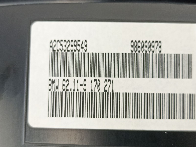 Recambio de cuadro instrumentos para bmw x5 (e70) xdrive 35 d referencia OEM IAM 62119170271 A2C53299549 