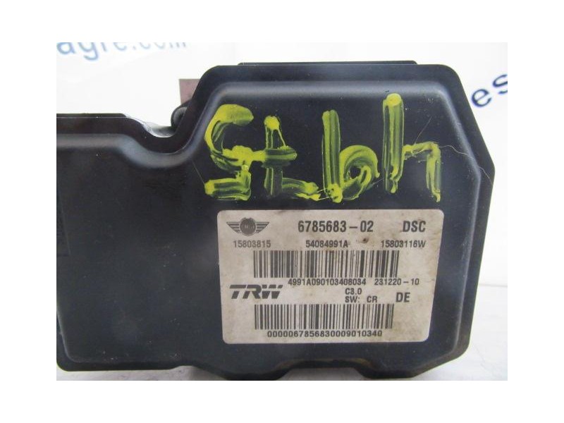 Recambio de abs : mini cooper : 1.6 hdi w16d16(9hz) (110cv) [2008] para mini cooper 1.6 hdi w16d16(9hz) referencia OEM IAM 67856