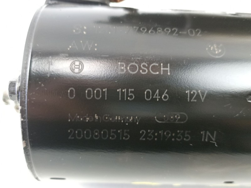 Recambio de motor arranque para bmw x5 (e70) xdrive 35 d referencia OEM IAM 7796892 0001115046 