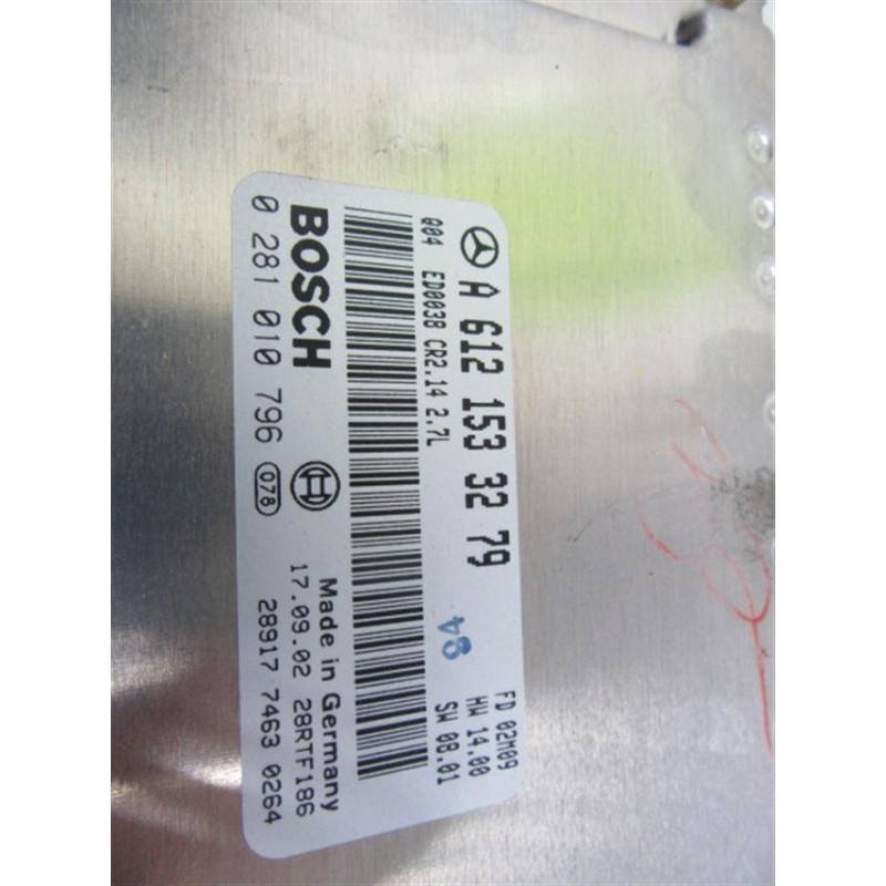 Recambio de centralita : m. benz ml 270 : 2.7 td automatico [2004] para m. benz ml 270 2.7 td automatico referencia OEM IAM 0281