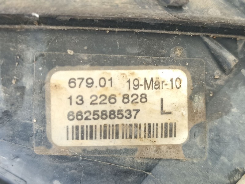 Recambio de antiniebla izquierdo para opel insignia a (g09) 2.0 cdti (68) referencia OEM IAM 13226828  