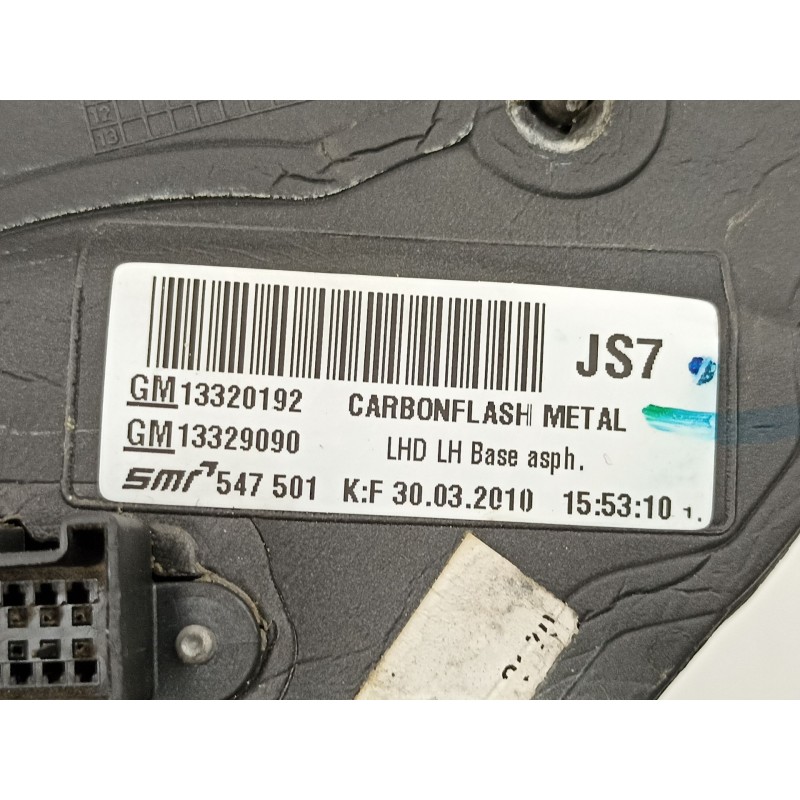 Recambio de retrovisor izquierdo para opel insignia a (g09) 2.0 cdti (68) referencia OEM IAM 13329090  13320192