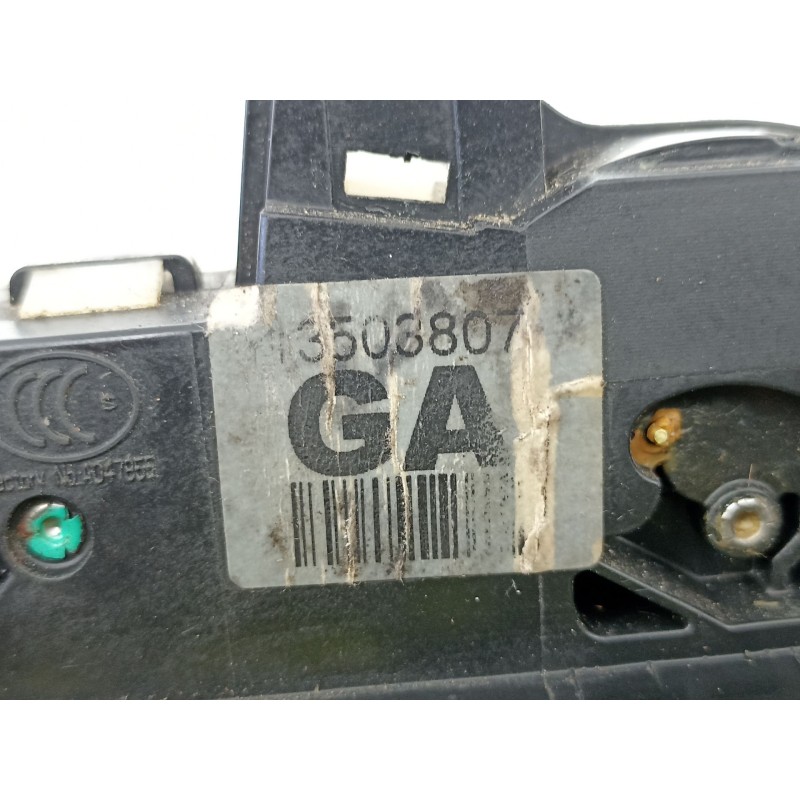 Recambio de cerradura puerta trasera izquierda para opel insignia a (g09) 2.0 cdti (68) referencia OEM IAM 13503807  