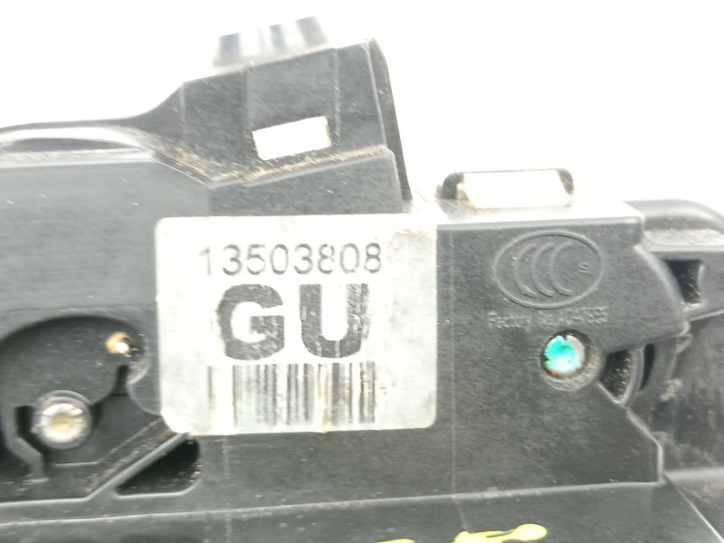 Recambio de cerradura puerta trasera derecha para opel insignia a (g09) 2.0 cdti (68) referencia OEM IAM 13503808  