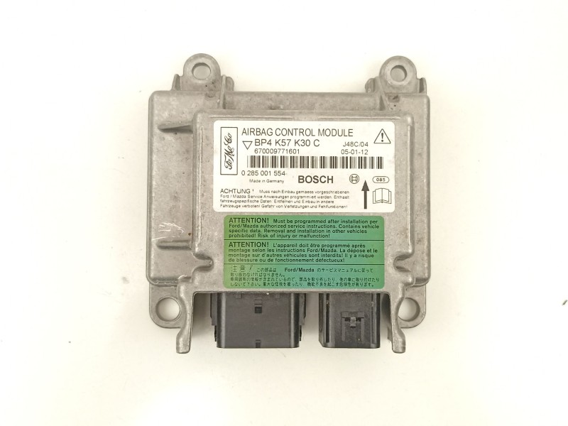 Recambio de centralita airbag para mazda 3 1.6 hdi g8da referencia OEM IAM BP4K57K30C 0285001554 