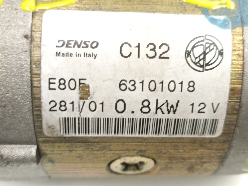 Recambio de motor arranque para lancia y (840_) 1.2 (840aa, 840af1a) referencia OEM IAM 63101018  