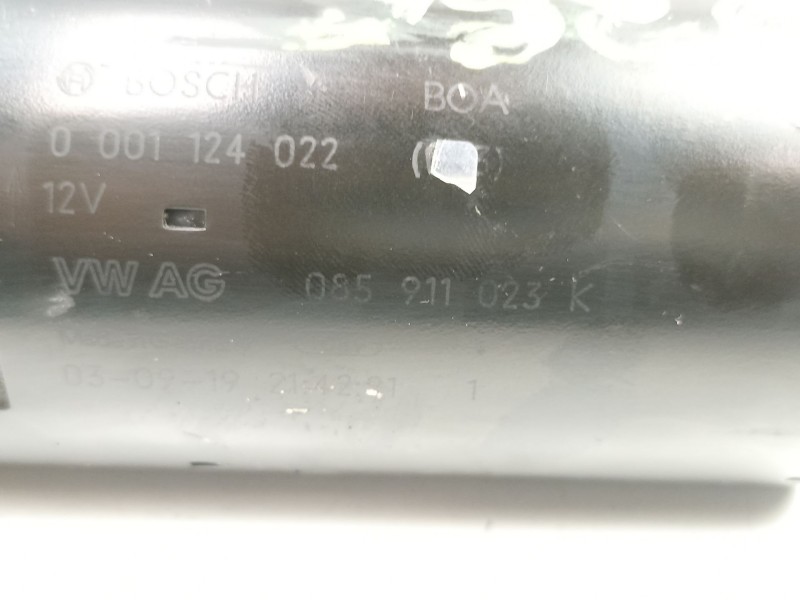 Recambio de motor arranque para volkswagen polo iii (6n1) 64 1.9 d referencia OEM IAM 085911023K 0001124022 