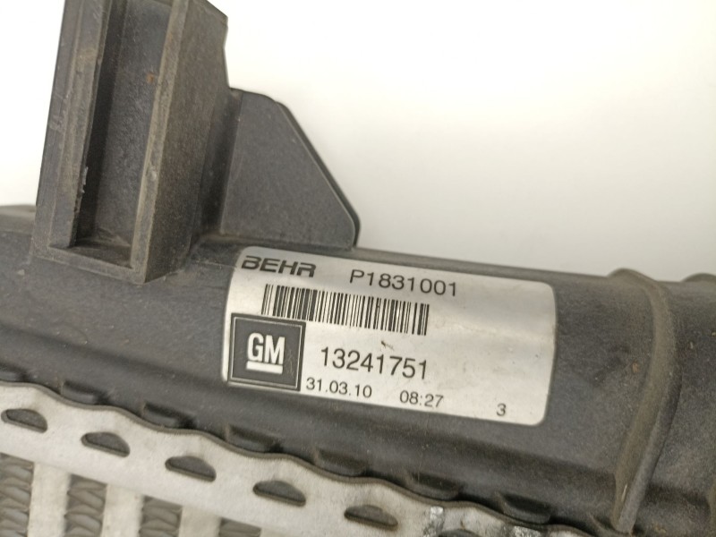 Recambio de radiador intercooler para opel insignia a (g09) 2.0 cdti (68) referencia OEM IAM 13241751 P1831001 