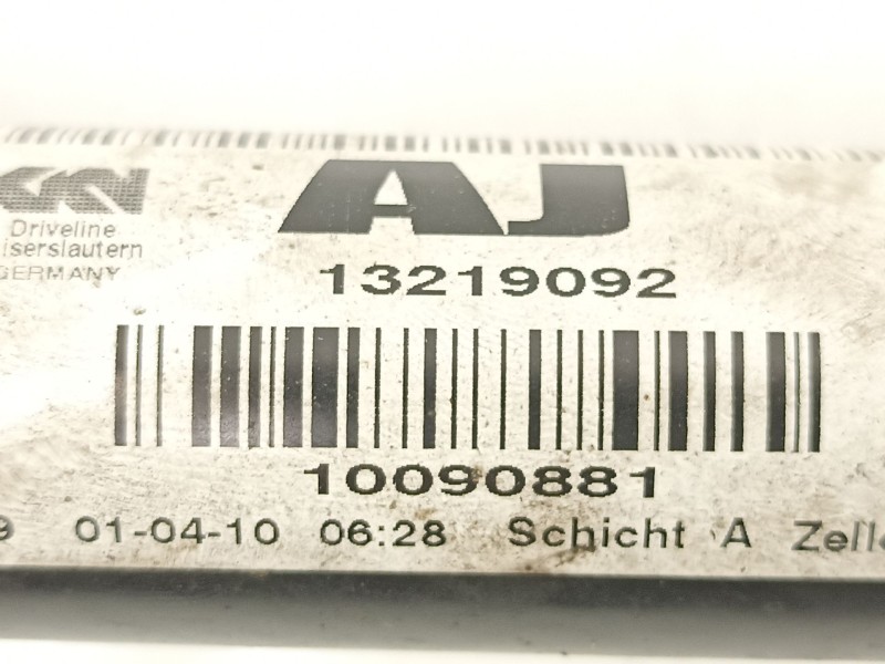 Recambio de transmision delantera derecha para opel insignia a (g09) 2.0 cdti (68) referencia OEM IAM 13219092  