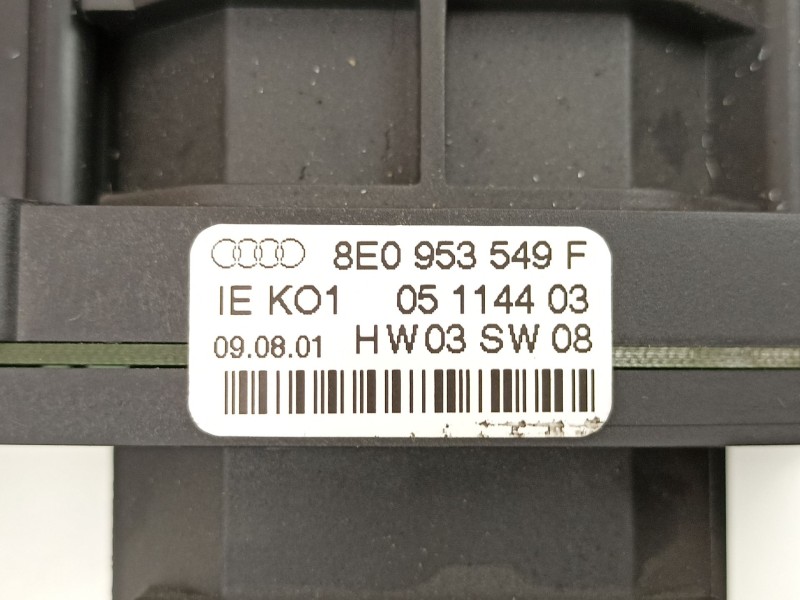 Recambio de mando luces y limpias para audi a4 b6 (8e2) 2.0 referencia OEM IAM 8E0953503  8E0953549F