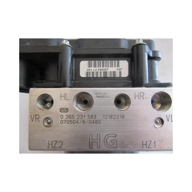 Recambio de abs : opel meriva : 1.3 td -z13dtj (74,80cv) 5p [2009] para opel meriva 1.3 td -z13dtj referencia OEM IAM 0265231583