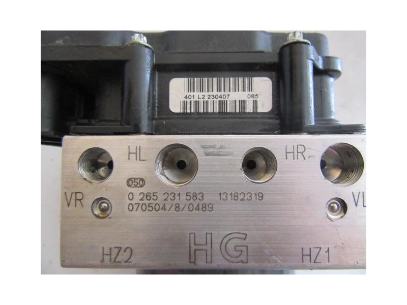 Recambio de abs : opel meriva : 1.3 td -z13dtj (74,80cv) 5p [2009] para opel meriva 1.3 td -z13dtj referencia OEM IAM 0265231583