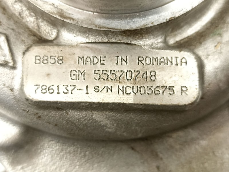 Recambio de turbo para opel insignia a (g09) 2.0 cdti (68) referencia OEM IAM 55570748 7861371 