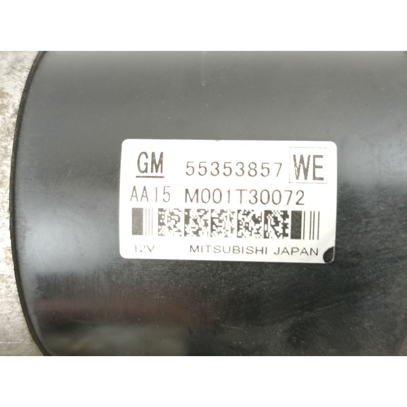 Recambio de motor arranque para opel insignia a (g09) 2.0 cdti (68) referencia OEM IAM 55353857 M001T30072 