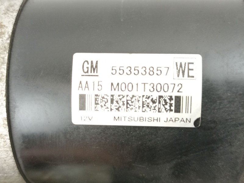 Recambio de motor arranque para opel insignia a (g09) 2.0 cdti (68) referencia OEM IAM 55353857 M001T30072 