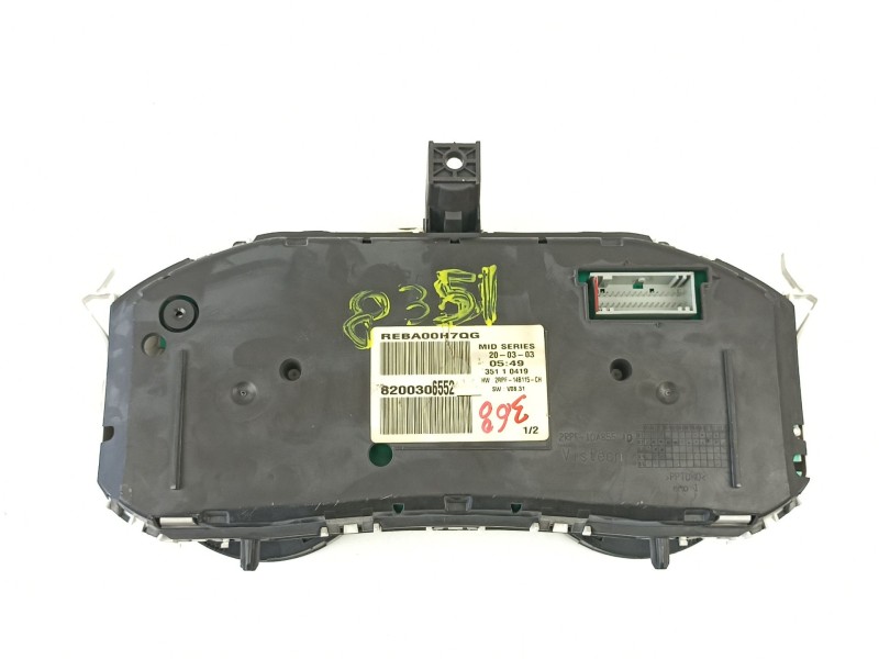 Recambio de cuadro instrumentos para renault megane ii (bm0/1_, cm0/1_) 1.9 dci (bm0g, cm0g) referencia OEM IAM 8200306552  