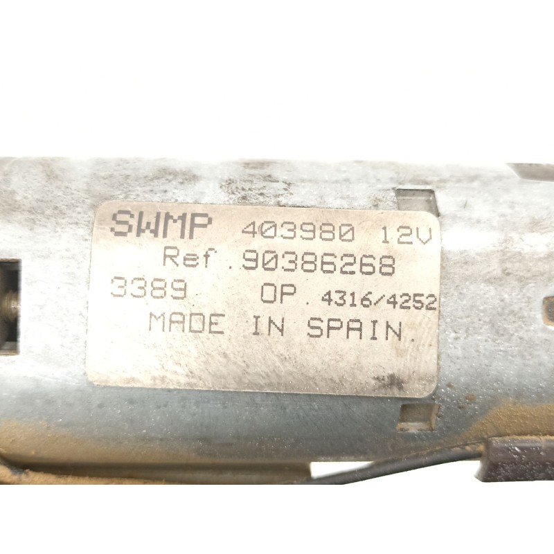 Recambio de motor limpia trasero para opel corsa b (s93) 1.7 d (f08, f68, m68) referencia OEM IAM 90386268  