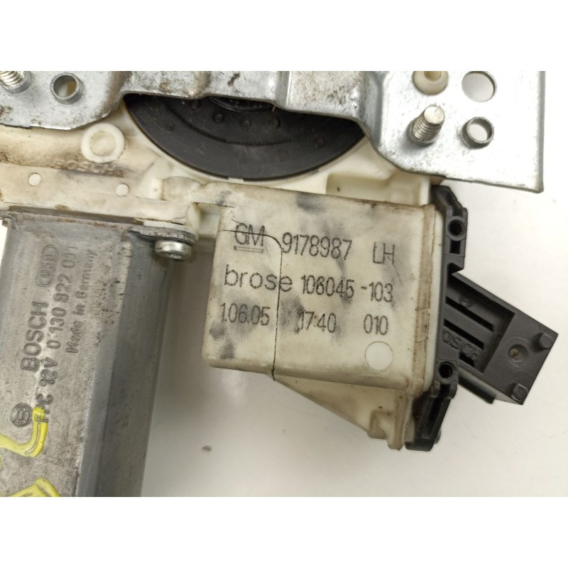 Recambio de elevalunas delantero izquierdo para opel vectra c gts (z02) 1.9 cdti (f68) referencia OEM IAM 9178985  9178987