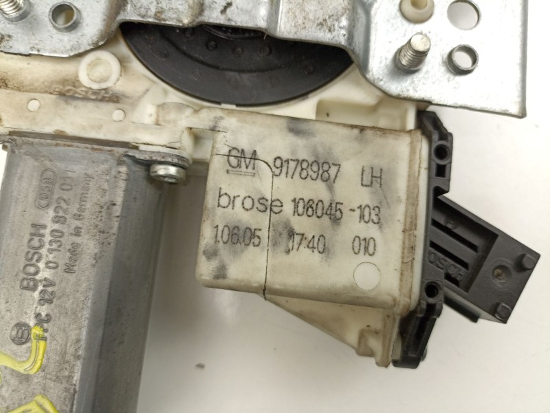 Recambio de elevalunas delantero izquierdo para opel vectra c gts (z02) 1.9 cdti (f68) referencia OEM IAM 9178985  9178987