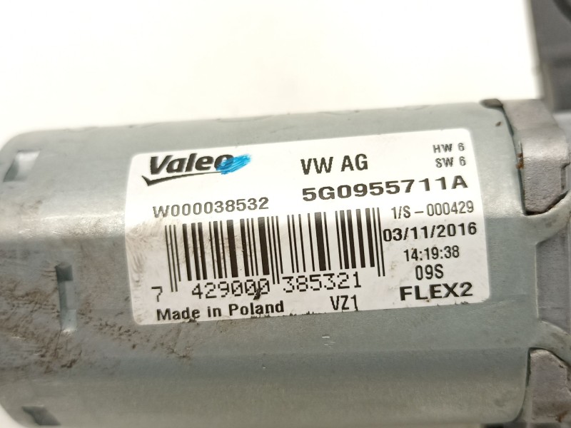 Recambio de motor limpia trasero para volkswagen tiguan (ad1, ax1) 2.0 tdi referencia OEM IAM 5G0955711A W000038532 