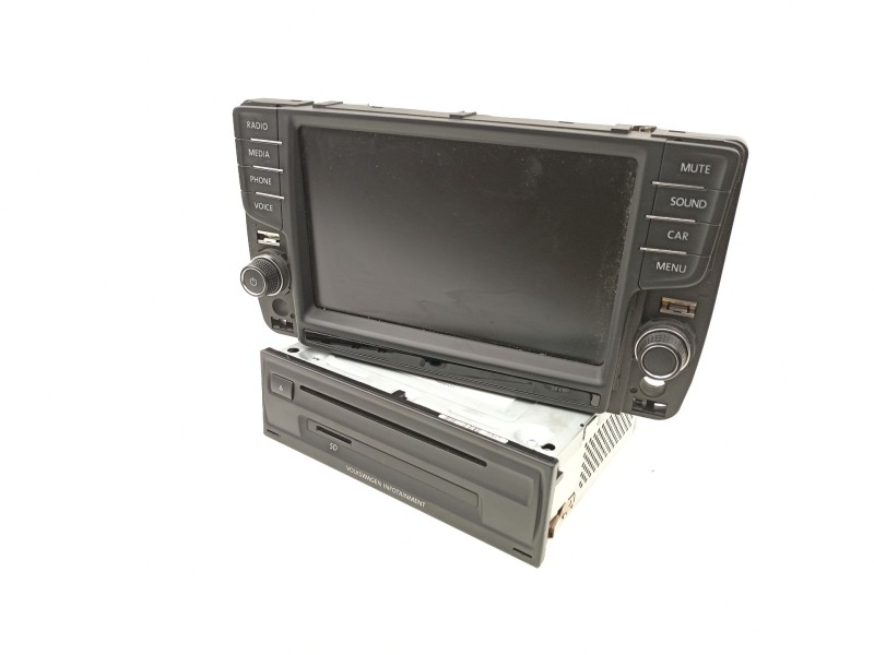 Recambio de radio cd/mp3 para volkswagen tiguan (ad1, ax1) 2.0 tdi referencia OEM IAM 7C0919606  3Q0035824B