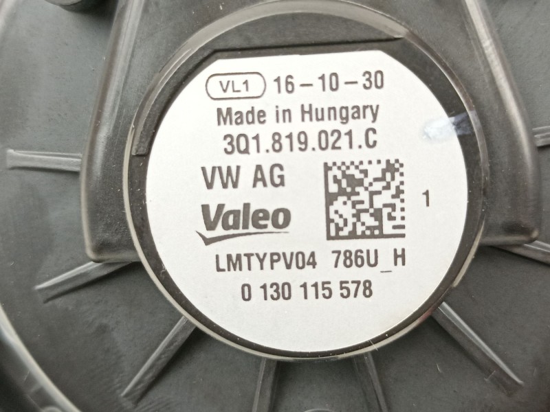 Recambio de motor calefaccion para volkswagen tiguan (ad1, ax1) 2.0 tdi referencia OEM IAM 3Q1819021C 0130115578 