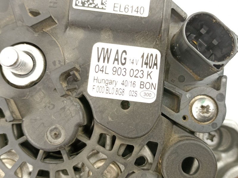 Recambio de alternador para volkswagen tiguan (ad1, ax1) 2.0 tdi referencia OEM IAM 04L903023K  