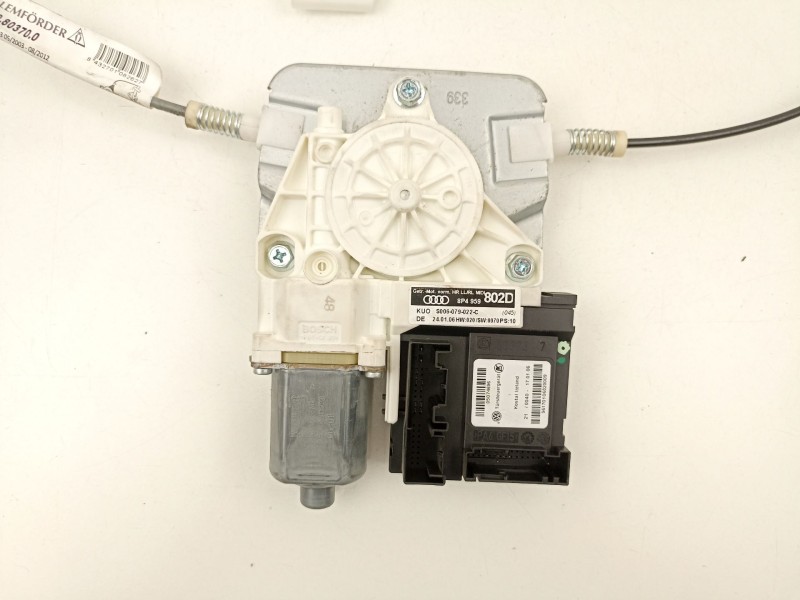 Recambio de elevalunas trasero derecho para audi a3 (8p1) 2.0 tdi 16v referencia OEM IAM 8P4959802D  