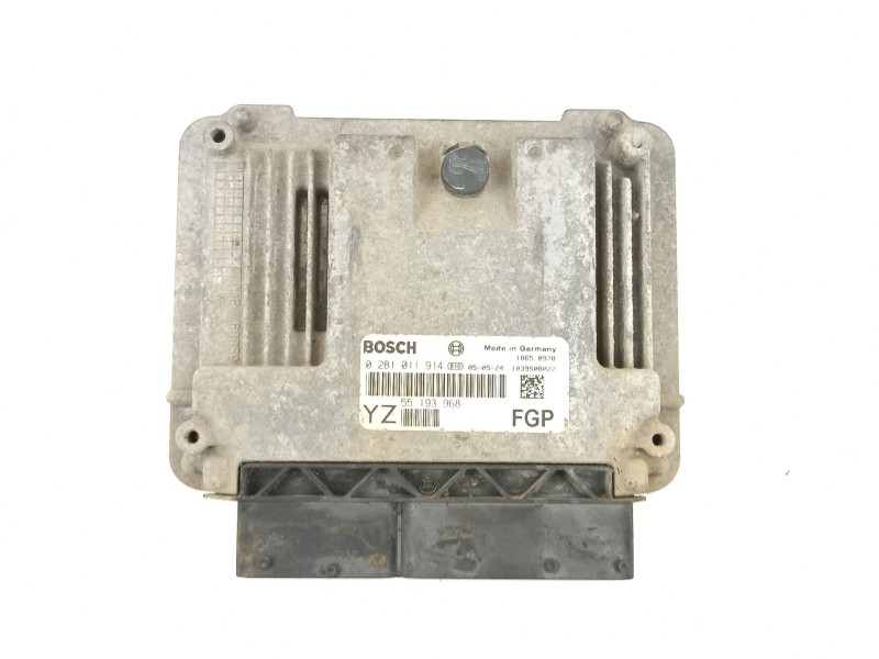 Recambio de centralita para opel vectra c gts (z02) 1.9 cdti (f68) referencia OEM IAM 55193968 0281011914 