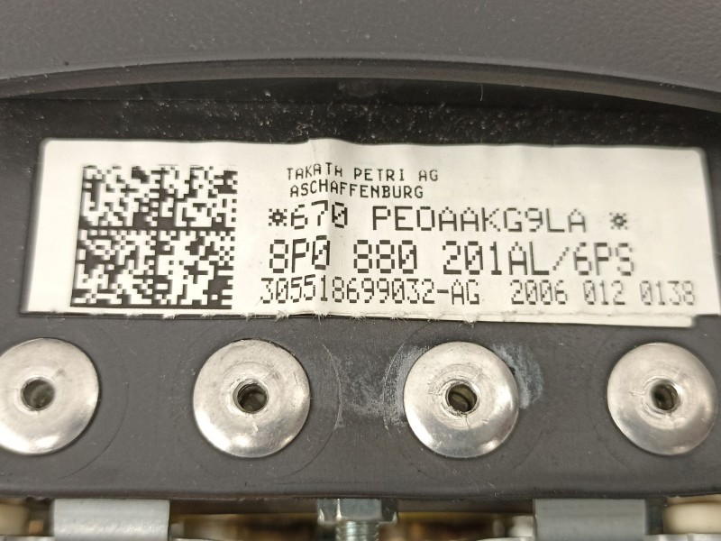 Recambio de airbag conductor para audi a3 (8p1) 2.0 tdi 16v referencia OEM IAM 8P0880201AL  
