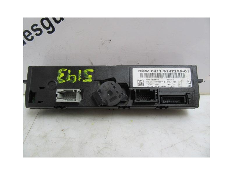 Recambio de mandos calefaccion : bmw 120 : 2.0 td (177cv) [2007] para bmw  120 2.0 td referencia OEM IAM 64119147299-01  