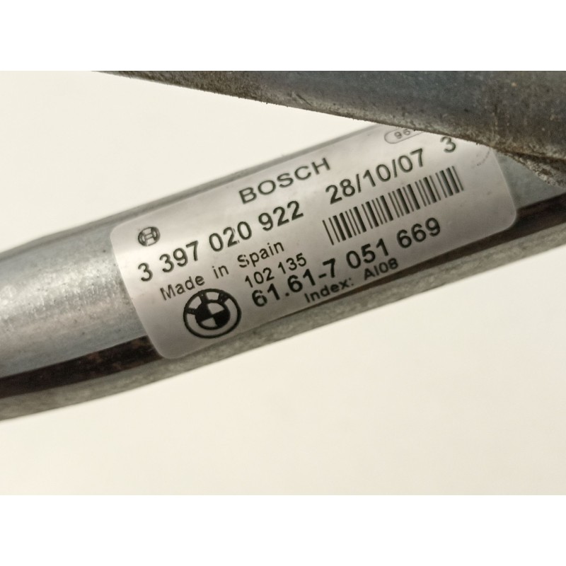 Recambio de motor limpia delantero para bmw x3 (e83) 2.0 sd referencia OEM IAM 61617051669 3397020922 67636914577