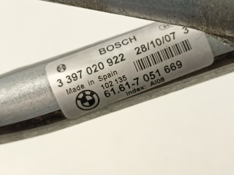 Recambio de motor limpia delantero para bmw x3 (e83) 2.0 sd referencia OEM IAM 61617051669 3397020922 67636914577