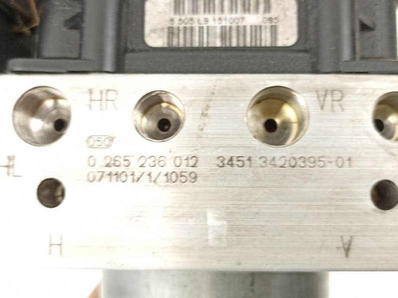 Recambio de abs para bmw x3 (e83) 2.0 sd referencia OEM IAM 34513420395 0265236012 