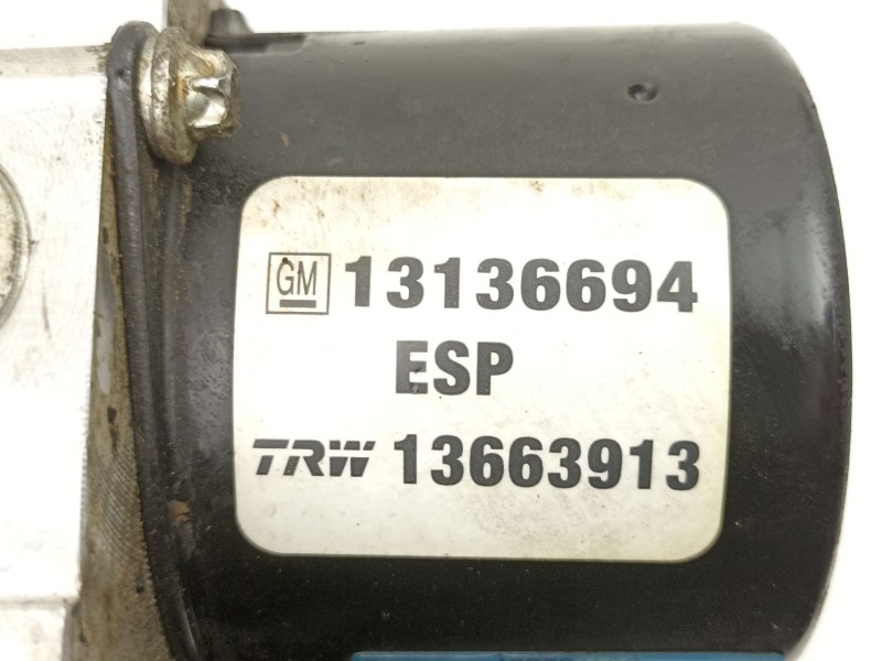 Recambio de abs para opel vectra c gts (z02) 1.9 cdti (f68) referencia OEM IAM 13136694 13663913 