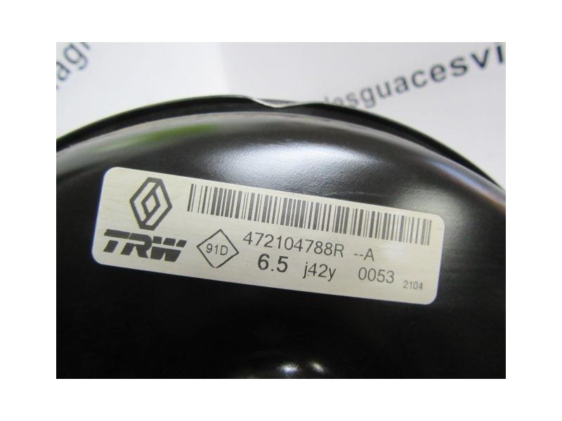 Recambio de servofreno : renault clio : 1.5 dci 5p [2013] para renault clio 1.5 dci referencia OEM IAM 472104788R--A  
