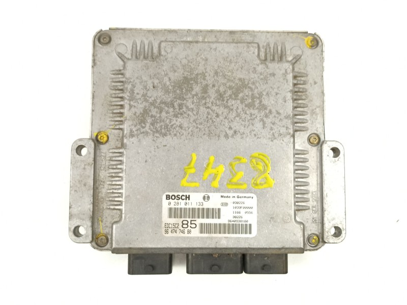 Recambio de centralita para fiat ulysse (179_) 2.2 jtd referencia OEM IAM 9647474680 0281011133 9640938180