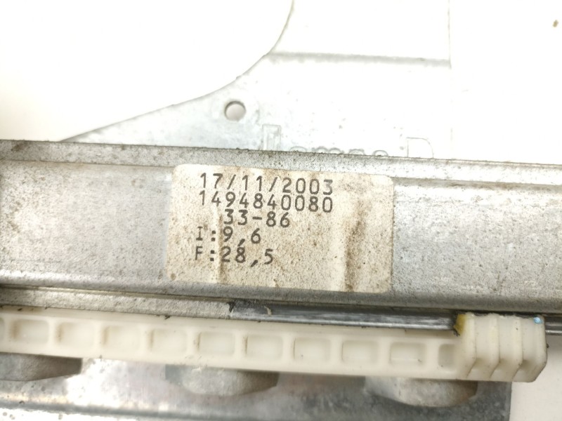 Recambio de elevalunas trasero derecho para fiat ulysse (179_) 2.2 jtd referencia OEM IAM 1494840080  