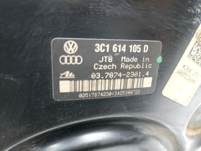 Recambio de servofreno para volkswagen passat b6 (3c2) 2.0 tdi 16v referencia OEM IAM 3C1614105D 03787423014 