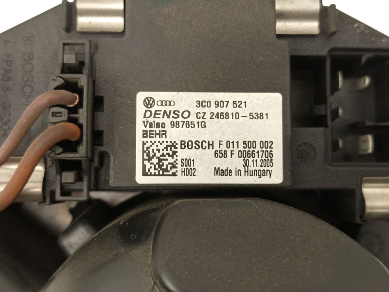 Recambio de motor calefaccion para volkswagen passat b6 (3c2) 2.0 tdi 16v referencia OEM IAM 3C1820015G  