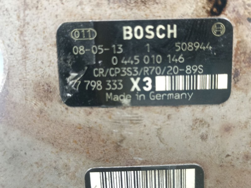 Recambio de bomba inyectora diesel para bmw x5 (e70) xdrive 35 d referencia OEM IAM 7798333 0445010146 