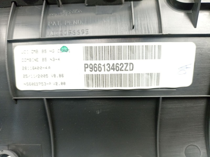 Recambio de cuadro instrumentos para citroën c4 i (lc_) 1.6 hdi referencia OEM IAM 96613462ZD  