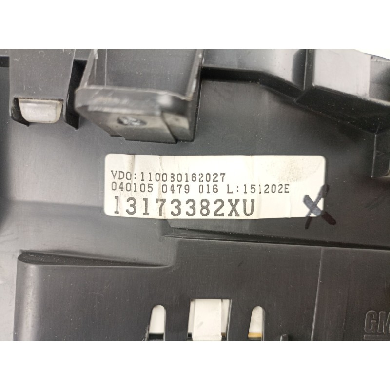 Recambio de cuadro instrumentos para opel meriva a monospace (x03) 1.6 16v (e75) referencia OEM IAM 13173382 110080162027 